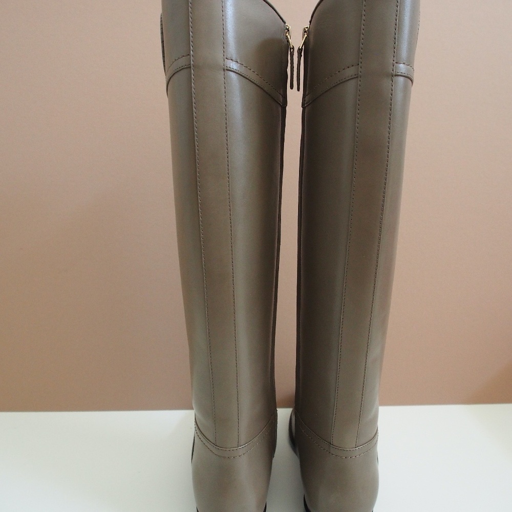 Tory Burch Ashlynn Boots Porcini Grey S 7.5 - Picture 5 of 11